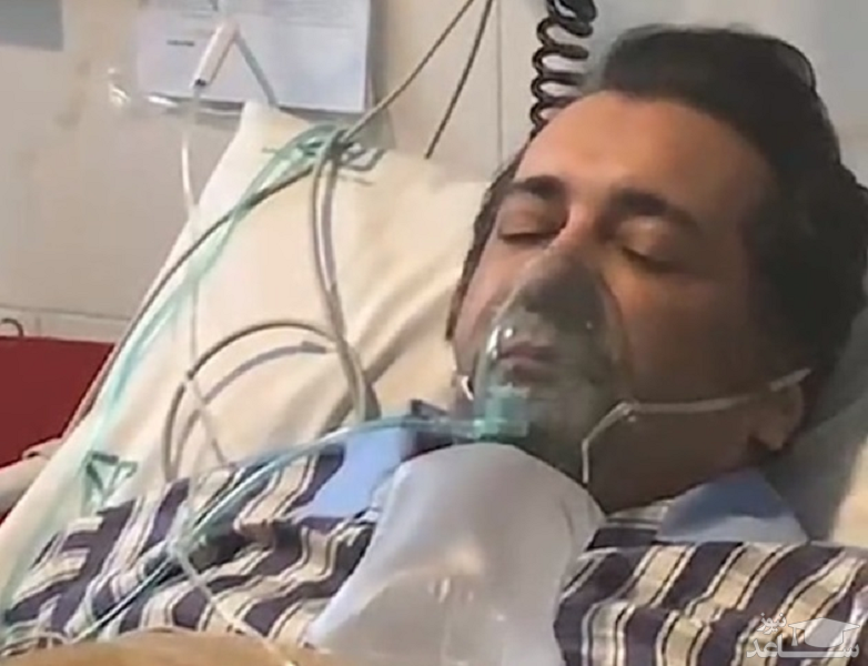 مراسم عجیب ترخیص حسام نواب صفوی از ICU با کف و سوت و کیک!