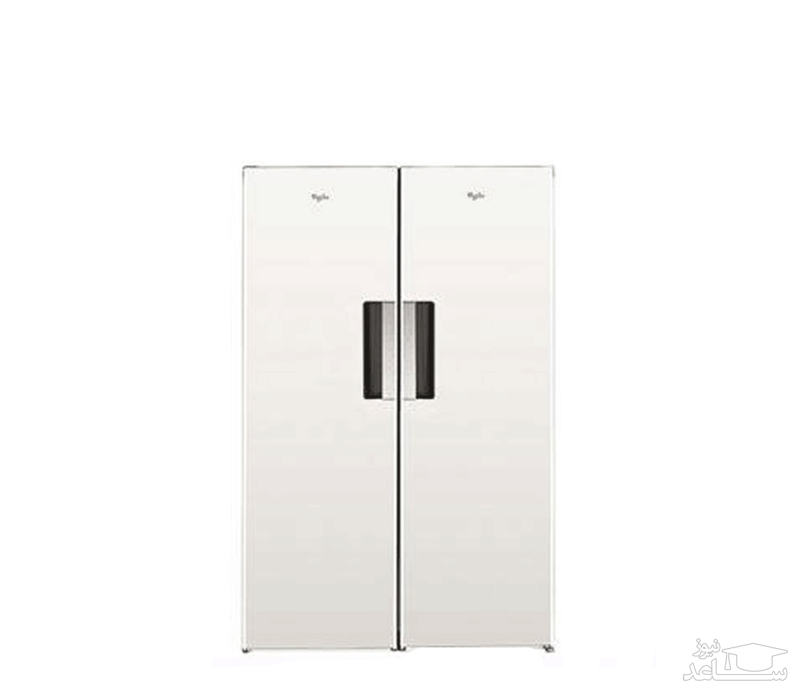 یخچال فریزر دوقلو ویرپول مدل UW8 F2C WBI EX & SW8 AM2C WR EX