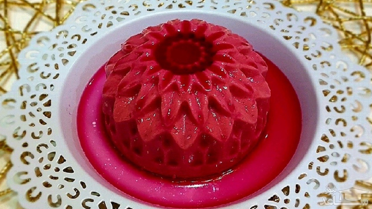 روش تهیه دسر لبو قرمز ساده