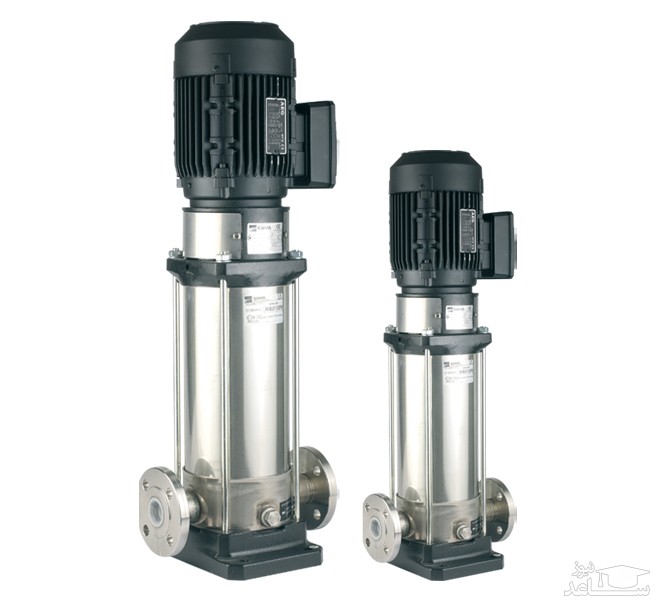 پمپ صنعتی استیل عمودی طبقاتی