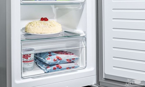 فضای داخلی فریزر بوش مدل KIS87AF30N