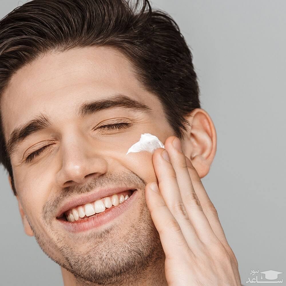 پوست صورت آقا