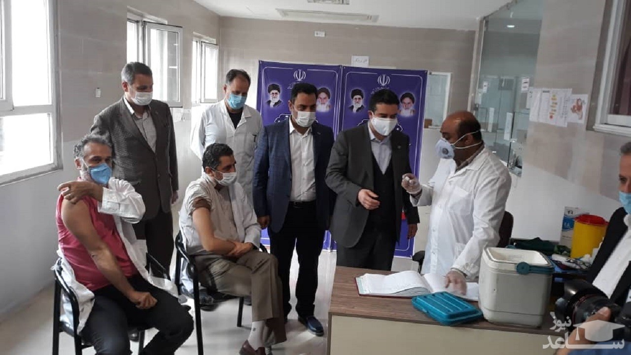 آغاز واکسیناسیون کرونا در قزوین