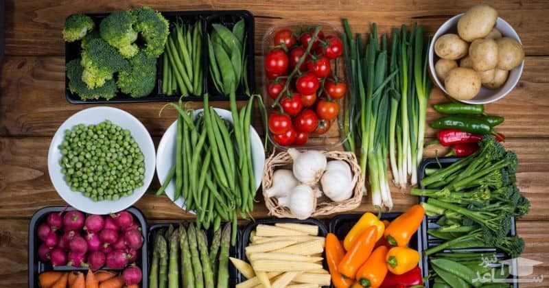 سبزیجات رژیم غذایی