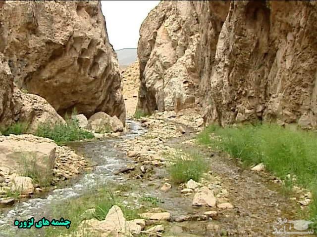 چشمه های لزوره آرادان