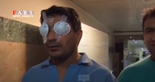 (فیلم) تصاویر تلخ از آسیب دیدگان حوادث بنزینی در بیمارستان