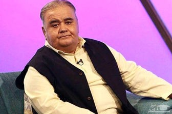 پوشش نامتعارف «اکبر عبدی» درکنار دخترش