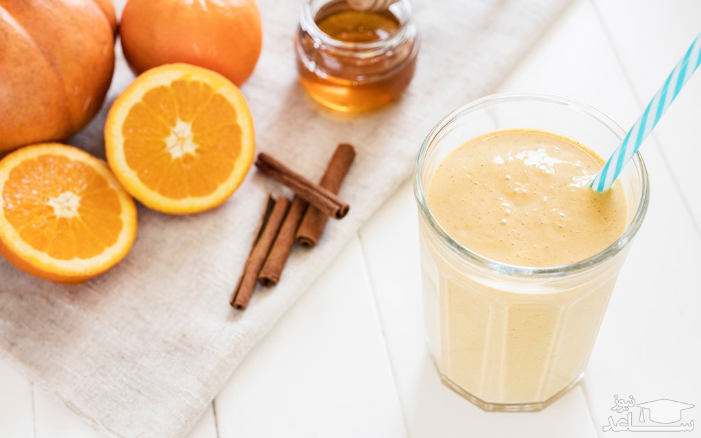 دستور تهیه ی اسموتی پرتقال