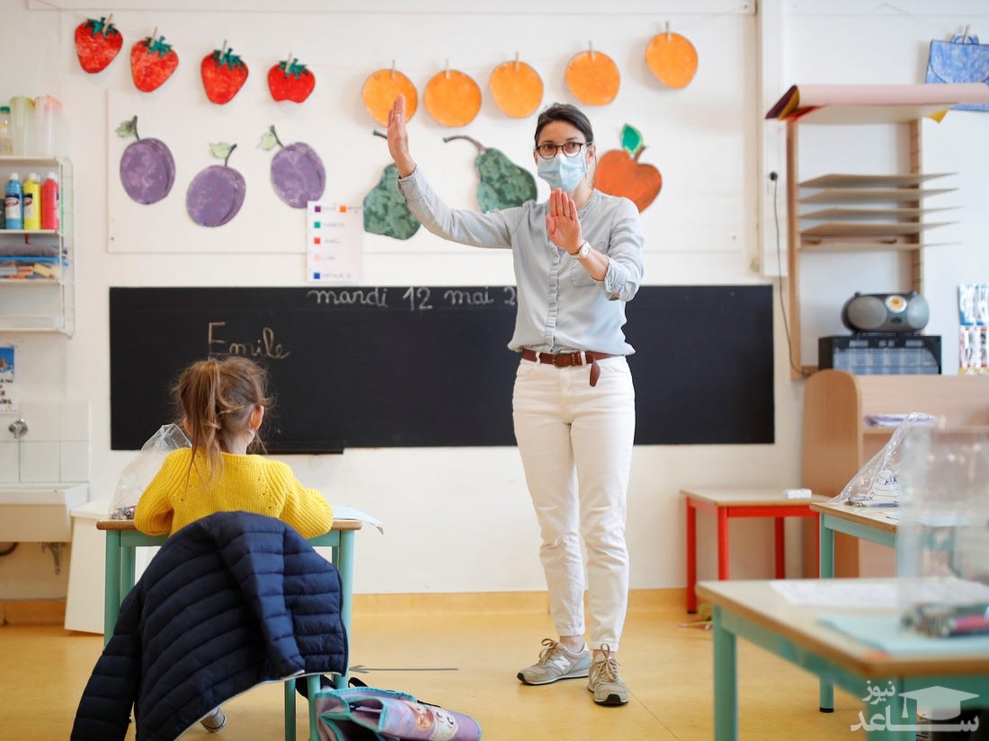 (عکس) صندلی جدید مدارس برای جلوگیری از شیوع کرونا