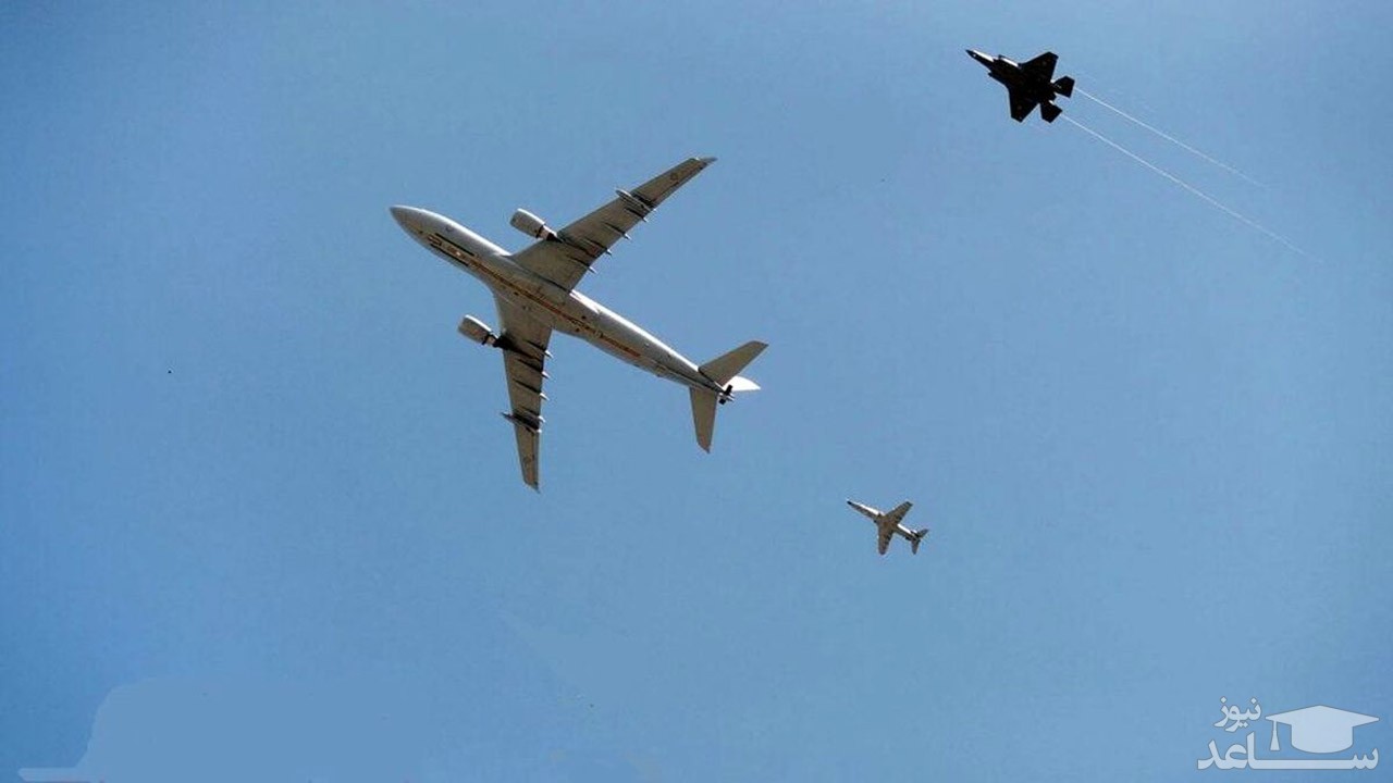 العالم: جنگنده‌های متعرض به هواپیمای ایرانی از پایگاهی در اردن برخاسته بودند