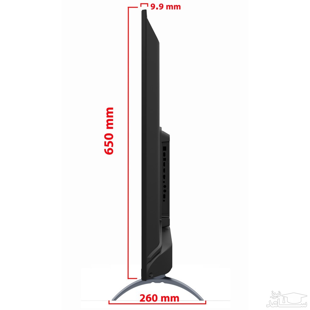 تلویزیون ال ای دی هوشمند ایکس ویژن مدل XTU535 سایز 50 اینچ