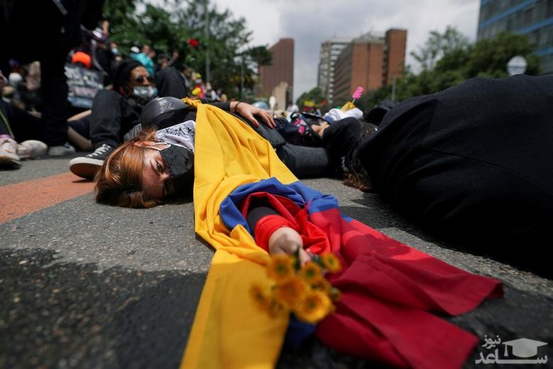 تظاهرات خونین در پایتخت کلمبیا 