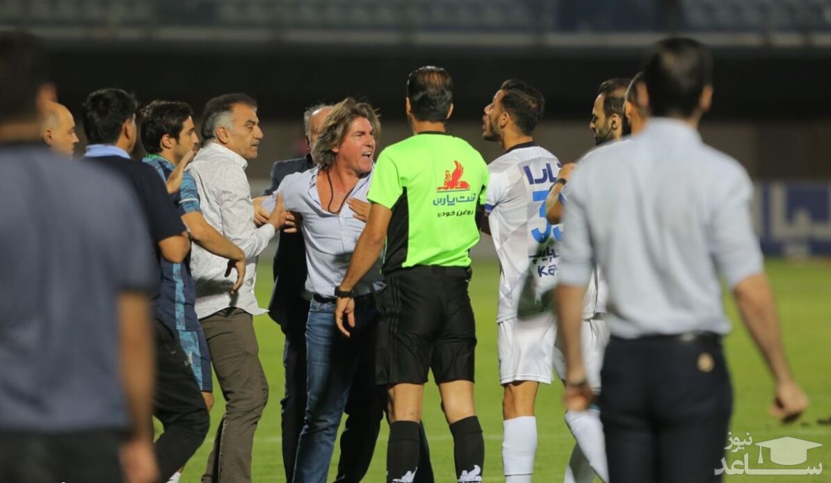 (فیلم) لگد ساپینتو در پایان معرکه و درگیری