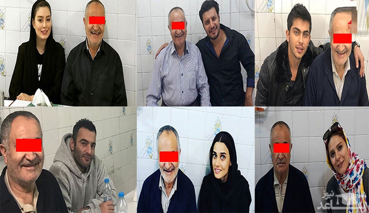 قاتلی که سحر قریشی و جواد عزتی با او عکس یادگاری گرفتند