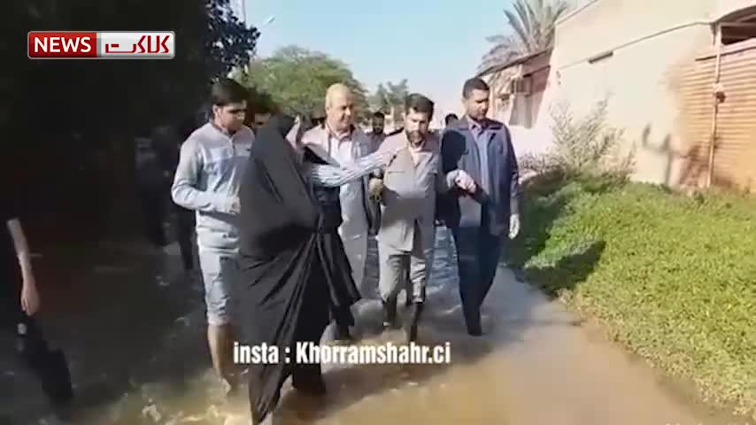 (فیلم) نحوه راه رفتن عجیب جناب استاندار سوژه شد
