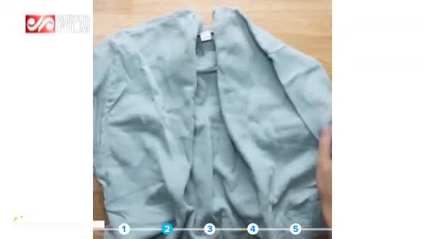(فیلم) از بین بردن چروک لباس ها وقتی اتو در دسترس نیست