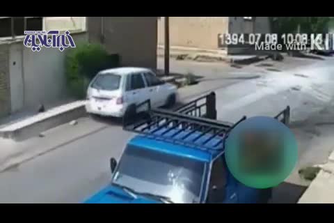 (فیلم) لحظه باورنکردنی وحشیانه‌ترین کیف‌قاپی در ایران!