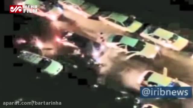 (فیلم) دستگیری اراذل و اوباش در جنوب پایتخت