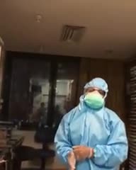 درخواست عاجزانه کادر درمانی بخش کرونا از مردم