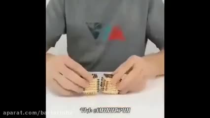 (فیلم) جالب از ساخت ماشین با چوب‌کبریت!