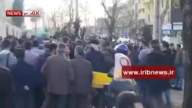 (فیلم) تجمع مردم گیلان در اعتراض به سریال «وارش»