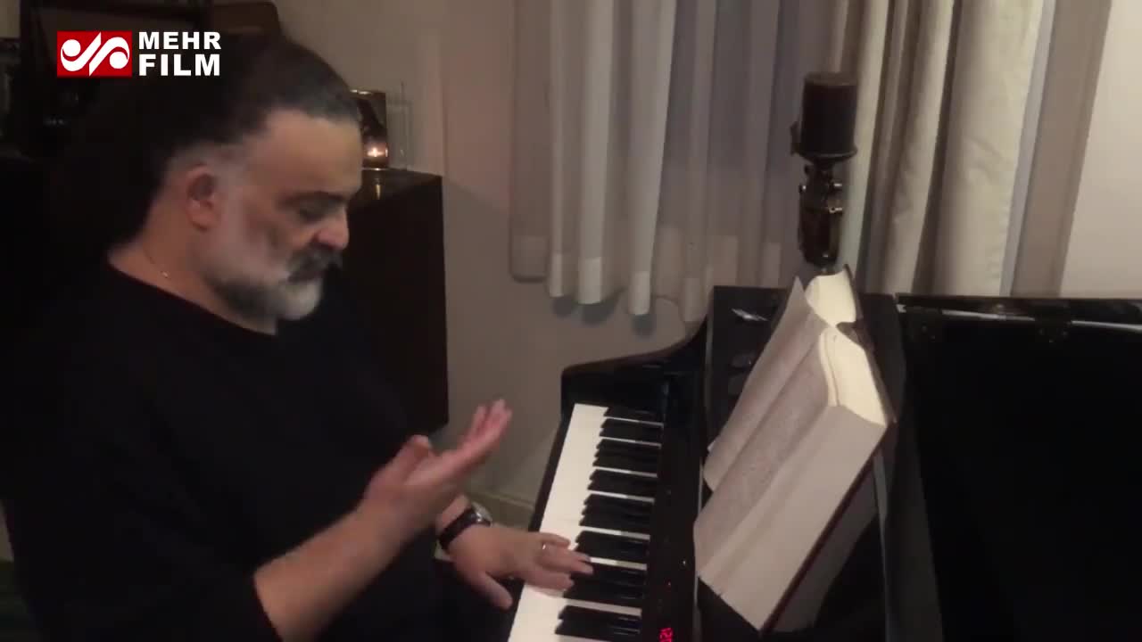 «علیرضا عصار» برای کادر درمانی خواند