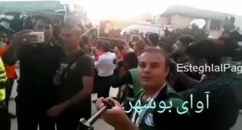 (فیلم) رفتار عجیب بیرانوند با مأمور یگان ویژه