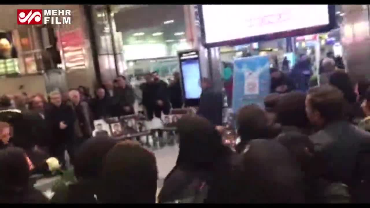(فیلم) تجمع خانواده‌های جانباختگان حادثه سقوط هواپیمای تهران-یاسوج