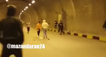 کاربری عجیب آزادراه تازه افتتاح شده تهران-شمال