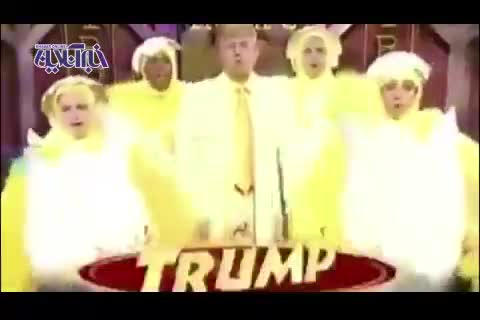 (فیلم) وقتی ترامپ تبلیغ بال سوخاری می‌کرد!