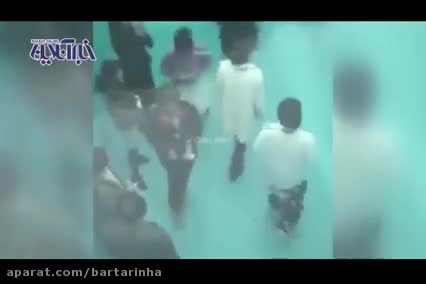 (فیلم) این استخر قلابی یک اثر هنری است!