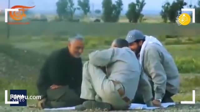 (فیلم) تصاویر کمتر دیده شده از سردار سلیمانی