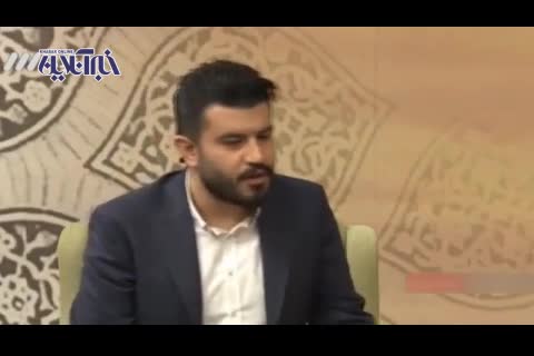 (فیلم) قرآن خواندن مجری شبکه۳ روی آنتن زنده
