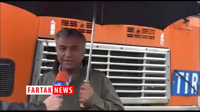 (فیلم) سرنوشت غیرمنتظره راننده کامیون ایرانی پس از خراب شدن ماشینش در لهستان