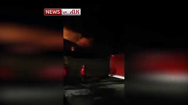 (فیلم) دومین بیمارستان تاریخی ایران در آتش سوخت