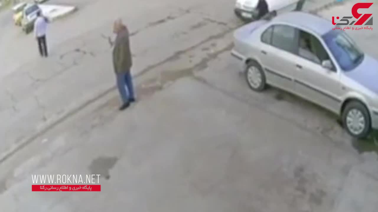 فیلم لحظه سرقت از یک جانباز در آبادان