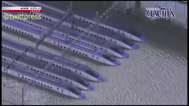 (فیلم) ناگانوی ژاپن به زیر آب رفت