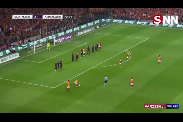 (فیلم) وقت کٌشی نوین به سبک بازیکنان گالاتاسرای!