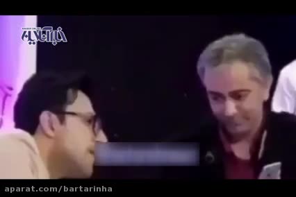 (فیلم) هدایتی روی آنتن زنده قربان صدقه همسرش رفت!