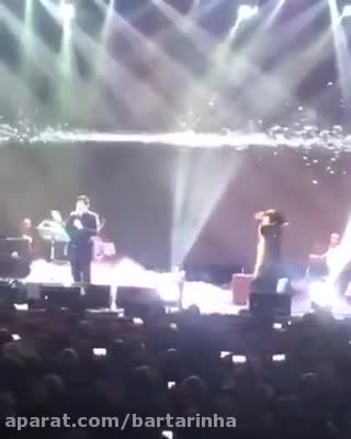 (فیلم) اجرای زیبای فرزانه کابلی در کنسرت سالار عقیلی