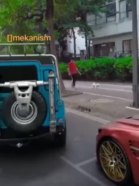 (فیلم) مکانیزم خلاقانه‌ای برای پارک دوبل