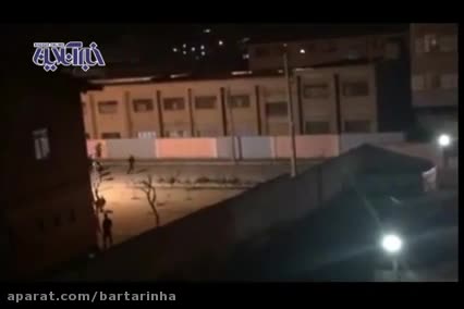 (فیلم) قمه‌کشی و تیراندازی شبانه اوباش در کرج