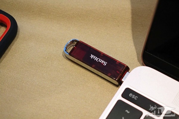 رونمایی SanDisk از کوچکترین فلش درایو USB-C
