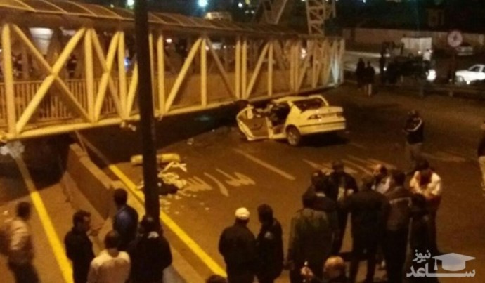 سقوط پل هوایی جان 3 نفر را گرفت