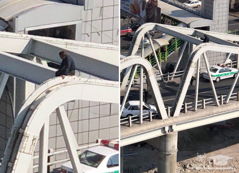 پل معروف به خودکشی در تبریز!