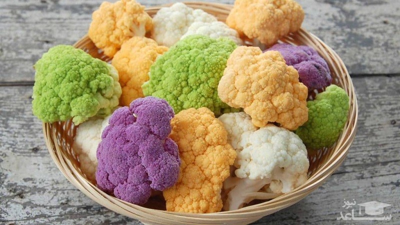 خواص شگفت انگیز گل کلم برای سلامتی