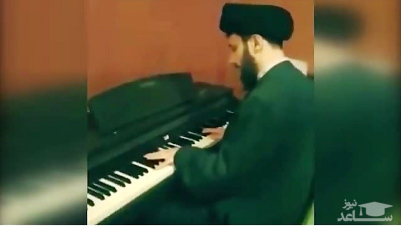 ویدئوی جنجالی پیانو نوازی یک روحانی