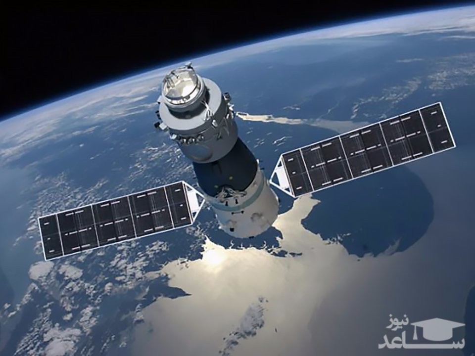 (فیلم) لحظه متلاشی شدن ایستگاه فضایی چین در زمان ورود به جو زمین