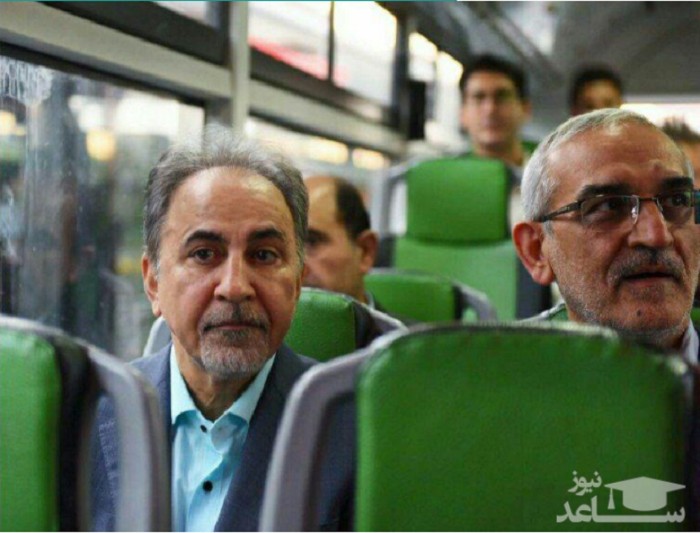 اتوبوس‌سواری شهردار تهران یک روز پس از ابقا/عکس