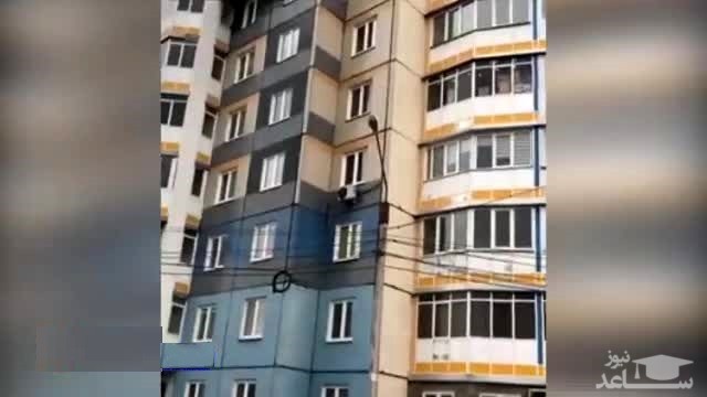 (فیلم) پافشاری مرد جوان برای خودکشی!